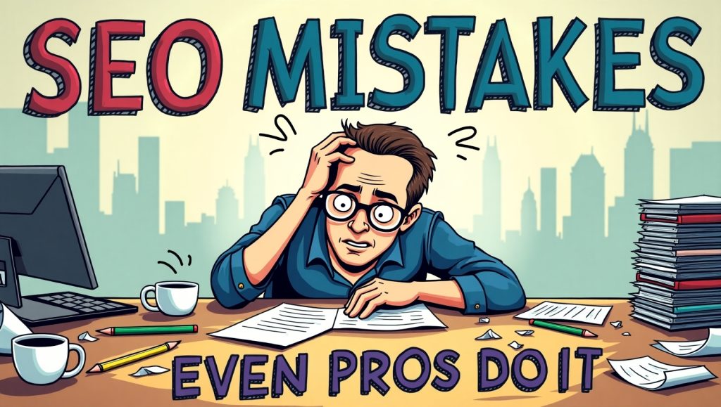 What are some weird SEO mistakes that even professionals